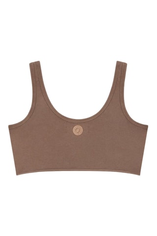 Sportbeha Urban Cut Crop Bruin