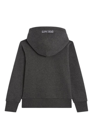Sweater met Capuchon Tkid Zip Up Hood Gemêleerd Zwart