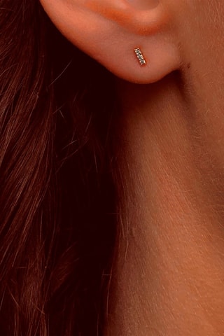 Puces - Or blanc et diamants