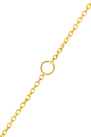 Collier - Or jaune et amazonite