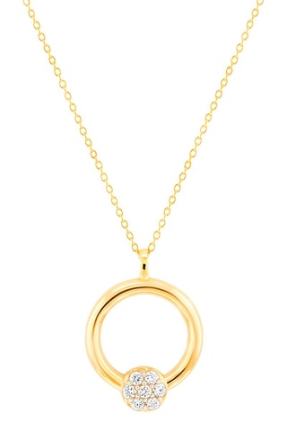 Pendentif - Or jaune et diamants