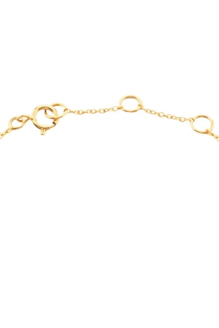 Collier - Or jaune, diamants, tanzanite et topazes