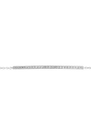 Bracelet - Or blanc et diamants