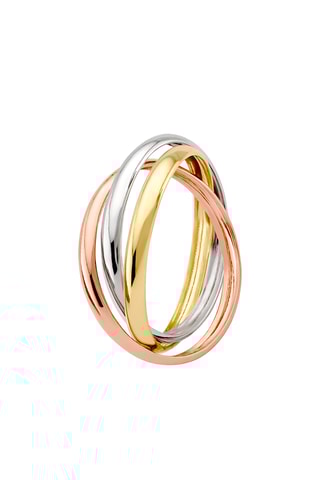 Bague - Or jaune, or blanc et or rose