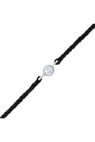 Bracelet - Or blanc et topaze