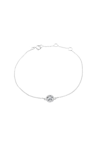 Bracelet - Or blanc et diamants