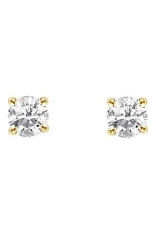 Puces - Or jaune et diamants
