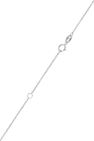 Pendentif - Or blanc et topaze