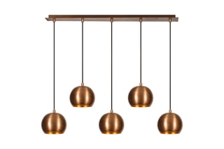 Suspension Sivani - Marron et noir