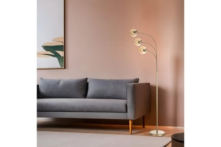 Lampadaire Badi 3 - Doré