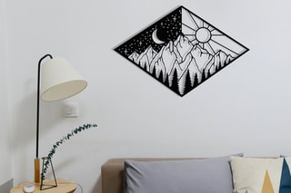 Décoration murale Suveyda Noir
