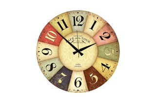 Horloge - 50 cm - Multicolore
