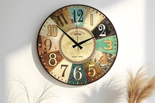 Horloge - 50 cm - Multicolore