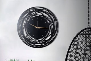 Horloge 50 x 50 cm - Noir -