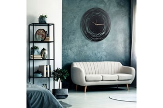 Horloge 50 x 50 cm - Noir -