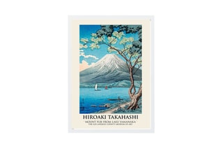 Tableau "Mont Fuji depuis le lac Yamanaka" Hiroaki Takahashi