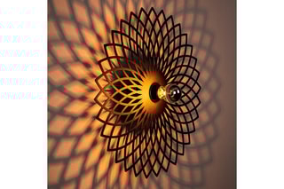 Applique murale Fellini - Noir - 40 W