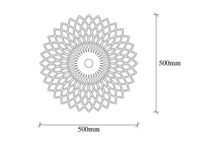Applique murale Fellini - Noir - 40 W