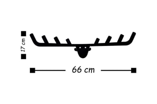 Porte-manteaux Antler - Noir