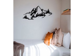Décoration murale Moutain 3 - Noir
