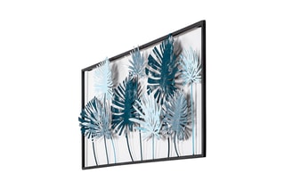 Décoration murale 41 x 81 x 5 cm - Bleu