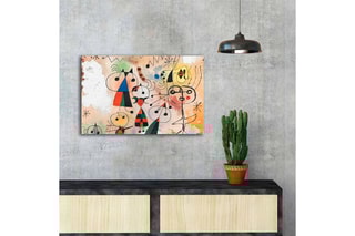 Tableau "Le Carnaval d'Arlequin" Joan Miro Torso