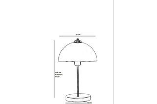 Lampe à poser Lungo Doré