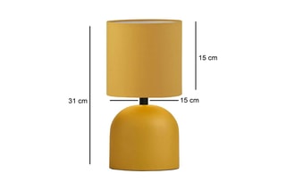 Lampe de table - Jaune