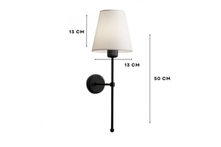 Applique murale - Crème - 40 W
