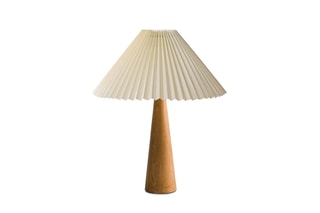 Lampe à poser en bois - Crème - 40 W