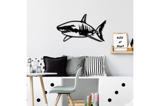 Décoration murale - 70 x 36 cm - Noir