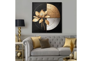 Tableau en bois - 70 x 70 cm
