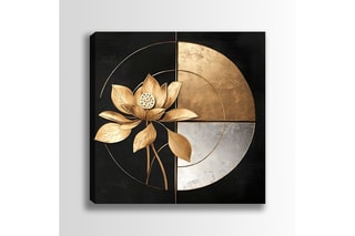 Tableau en bois - 70 x 70 cm