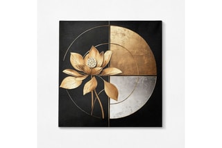 Tableau en bois - 70 x 70 cm