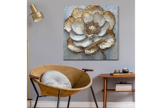Tableau en bois - 70 x 70 cm