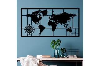 Plaque murale - Noir - 50 x 101 cm