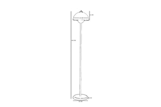 Lampadaire - Noir - 40 W