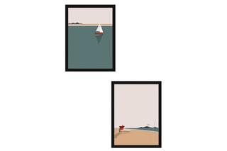 2  tableaux en bois