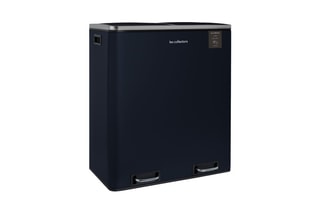 Caixote do lixo 2 compartimentos com pedal  60 l - Recondicionado - Aço inoxidável