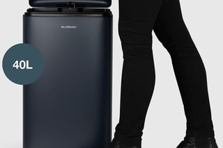 Caixote do lixo com pedal  40 l - Recondicionado - Aço inoxidável