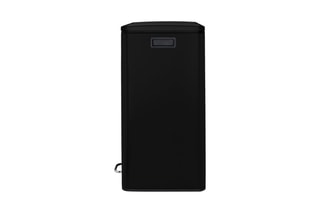 Caixote do lixo para triagem com pedal em aço inoxidável - 2 x 30 l