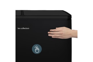 Caixote do lixo para triagem com pedal em aço inoxidável - 2 x 30 l