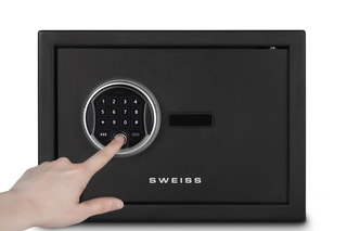 Cofre forte com impressão digital - 16 l