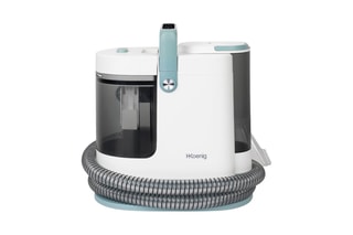 Limpeza têxtil água quente e vapor