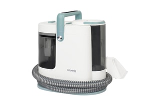 Limpeza têxtil água quente e vapor