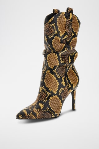 Bottines Benisa - Noir et marron