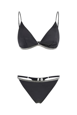 Soutien-gorge et string Sonia - Noir