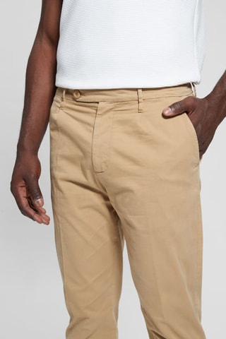 Pantalon slim - Beige