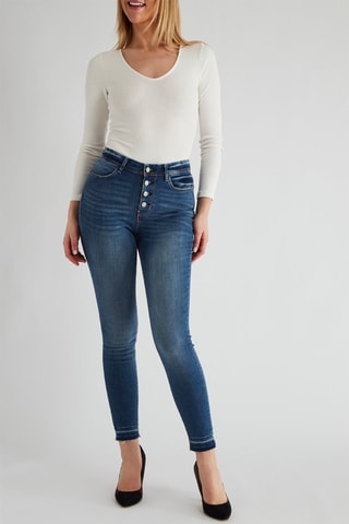 Jean skinny - Bleu