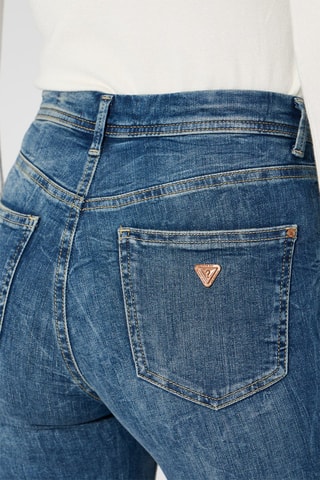 Jean skinny taille haute - Bleu marine